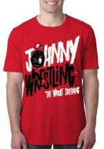 Johnny Wrestling Red T-Shirt