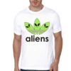 Aliens Adidas White T-Shirt