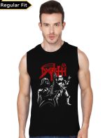 Darth Sleeveless Black T-Shirt