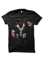 Deadpool Dons With X-Men Black T-Shirt