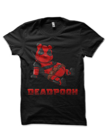 Deadpooh Black T-shirt