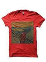 Deadpool Scream Red T-Shirt