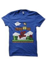 Deadpool World Royal Blue T-Shirt