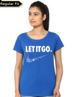 Frozen Let It Go Royal Blue T-Shirt