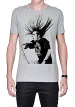 Randy Blyth Grey Melange T-Shirt