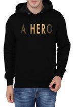 A Hero Black Hoodie