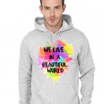 Cold Play Grey Melange Hoodie