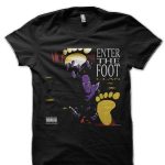 Enter The Foot Clan Black T-Shirt