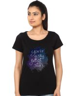 You Are A Sky Full Of Stars Black Girls T-Shirt