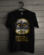 Dawn Planet Minion Black T-Shirt