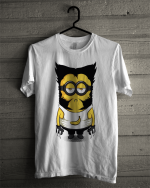 Wolverine Minion White T-Shirt