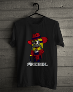 Rebel Minion Black T-Shirt