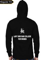 Lady Shri Ram College Black Hoodie