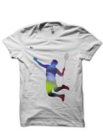 Badminton White T-shirt