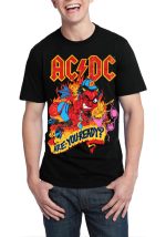 AC DC Concert Black T-Shirt