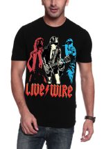 AC DC Live Wire Black T-Shirt