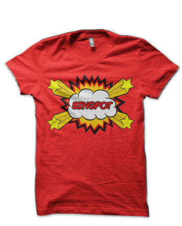 Bingpot! Brooklyn Nine-Nine Red T-Shirt