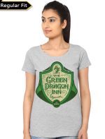Harry Potter Girl's Navy Blue T-shirt