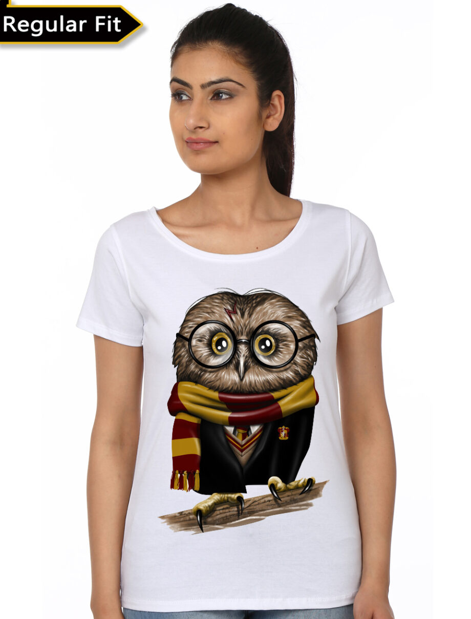 Harry Potter White Girl's T-Shirt