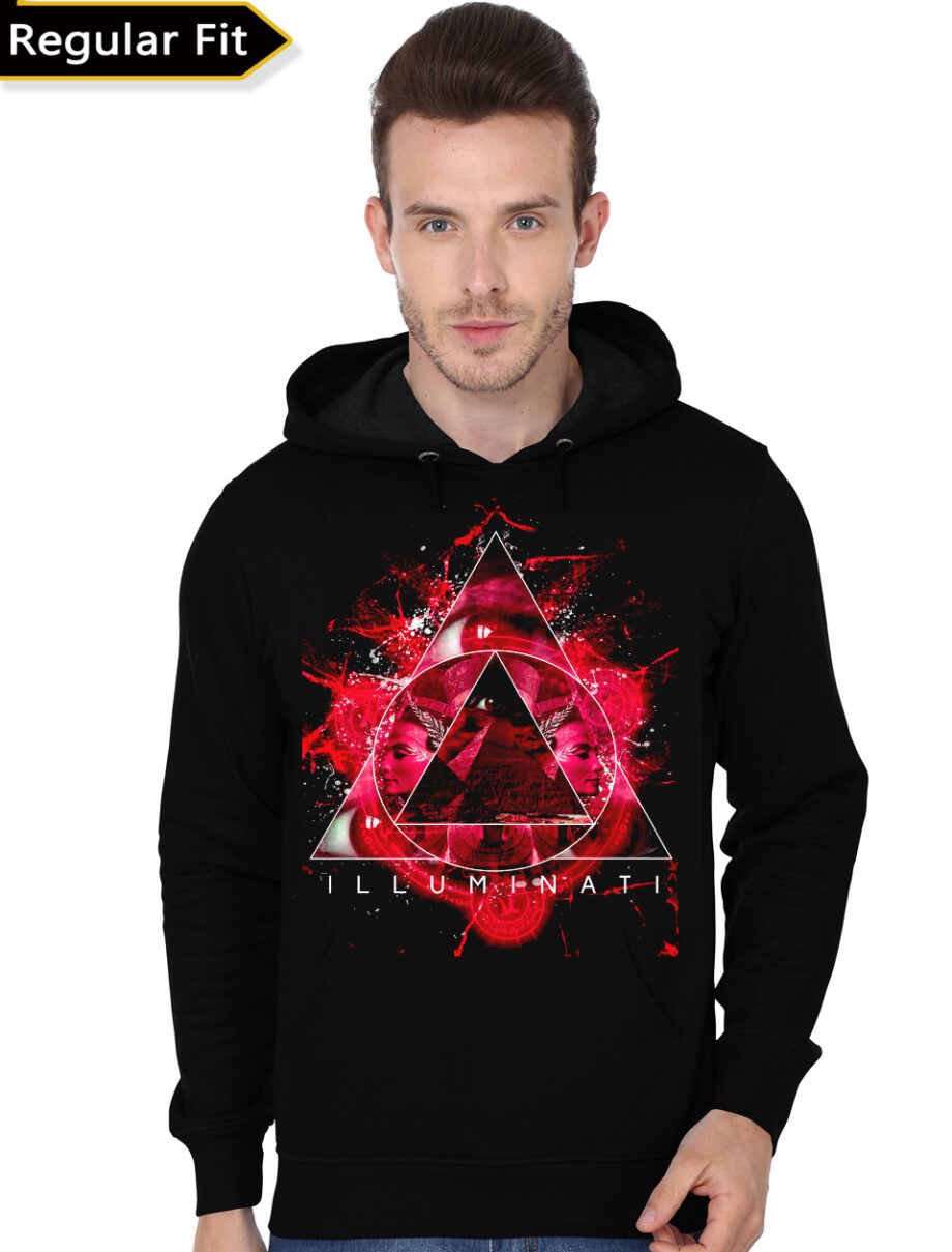 Illuminati Black Hoodie