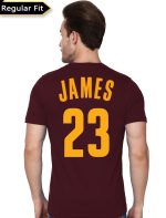 James 23 Maroon T-Shirt