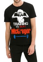 Training To Beat Mcgregor Black T-Shirt