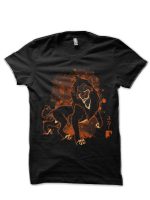 The Lion Villain Black T-Shirt