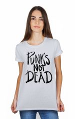 Punk's Not Dead White T-Shirt