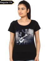 Steve Vai Girl's Black T-Shirt