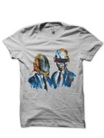 Daft Punk White T-Shirt