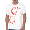 NYC Glasses White T-Shirt