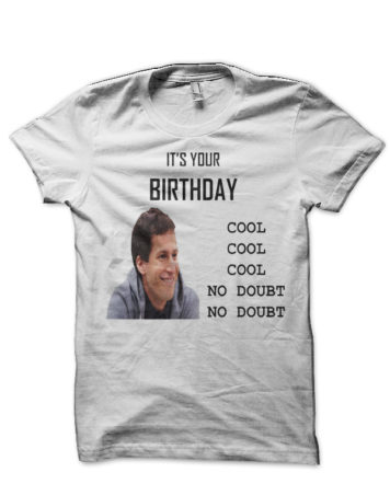 Brooklyn Nine-Nine Birthday White T-Shirt