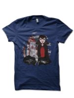 Halloween Navy Blue T-Shirt