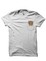 Pocket Groot White T-Shirt