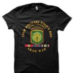 Military Police Bde Oif W Svc Ribbons T-Shirt