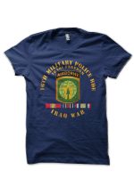Military Police Bde Oif W Svc Ribbons T-Shirt