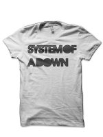 System Of A Down White T-Shirt