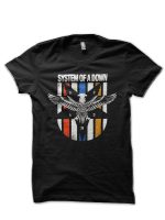 System Of A Down Black T-Shirt