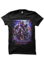 Team Avengers Endgame Black T-Shirt