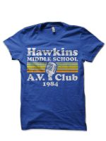 Hawkins Middle School A.V. Club T-Shirt