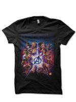 Marvel Avengers Endgame Black Tee