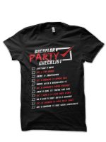 Bachelor Party Checklist T-Shirt