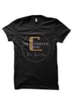 The Continental Black T-Shirt