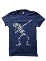 Dab Skeleton Bachelor Party Wedding High Hat T-Shirt
