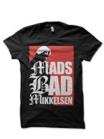 Mads Mikkelsen Black T-Shirt