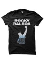 Rocky Balboa Black T-Shirt