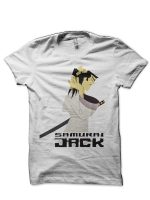 Samurai Jack White T-Shirt