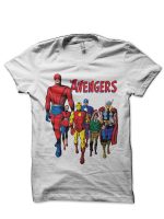 Avengers White T-Shirt