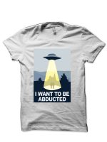 Abducted White T-Shirt