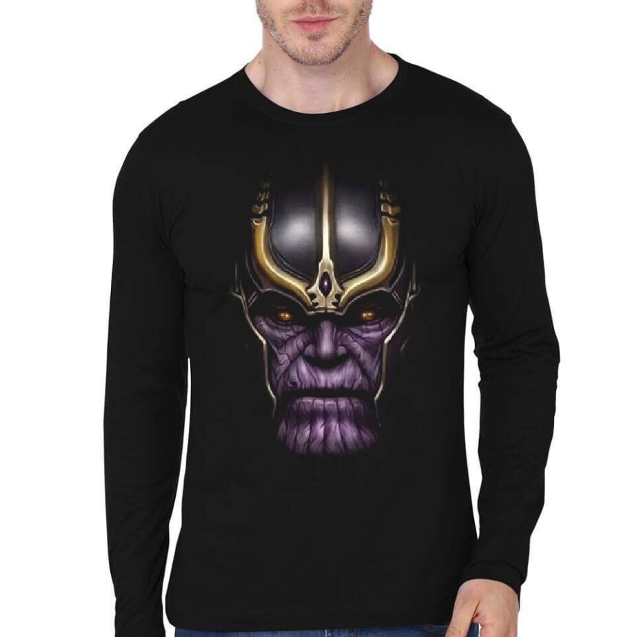 Thanos Black Full Sleeve T-Shirt